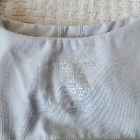 Buffbunny Gray Sports Bra Women's Size L - Picture 5 of 7